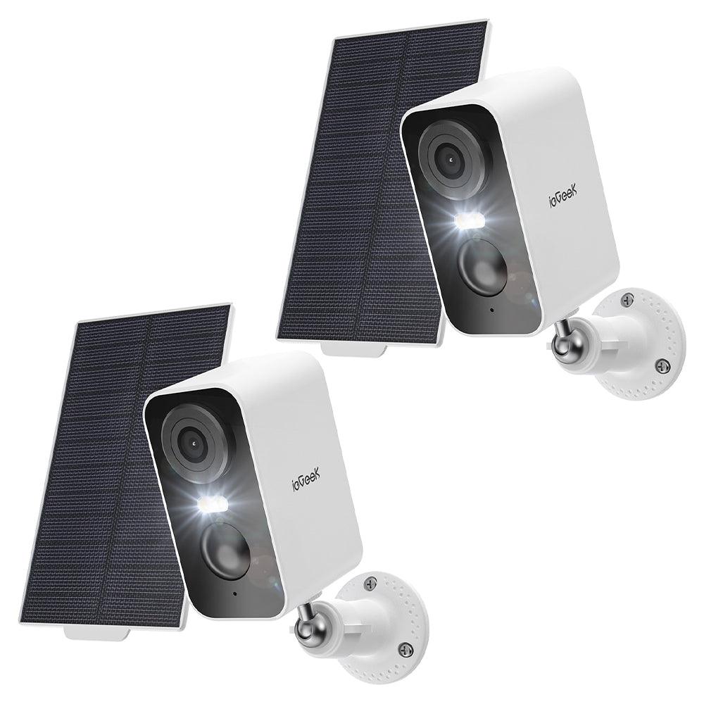 ZS-GX3S (With Panel) - Solar Powered 2K Wireless Security Camera – IeGeek